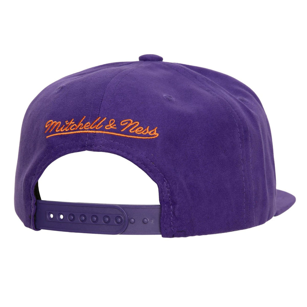 Mitchell & Ness Phoenix Suns Sweet Suede Snapback Hat Purple