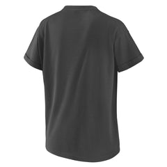 New York Islanders WEAR by Erin Andrews Women's 2024 NHL Stadium Series Boyfriend T-Shirt - Charcoal | NHL sale