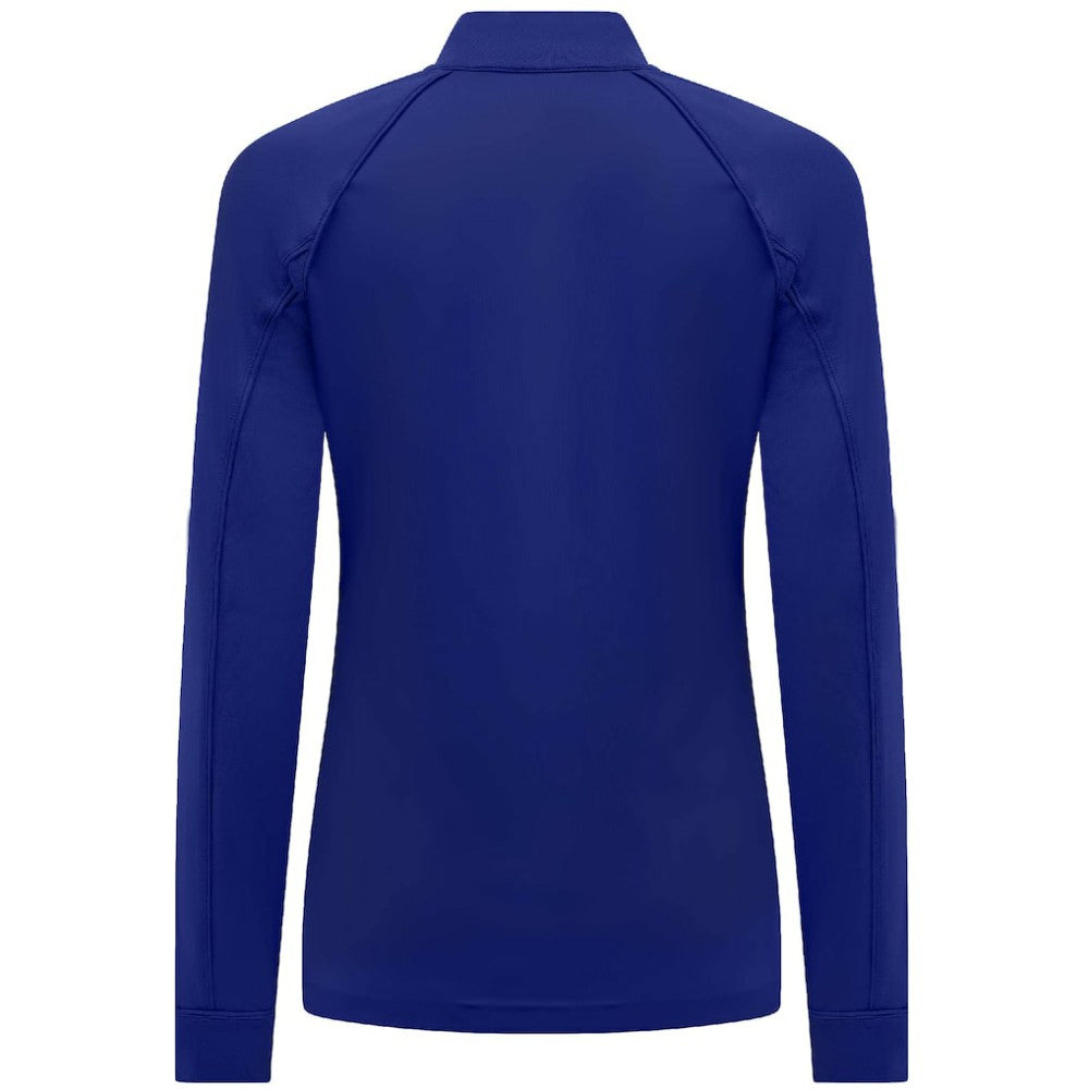 St. Louis Blues Levelwear Women's Kinetic Insignia Core Quarter-Zip Pullover Top - Blue | NHL near me