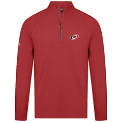 Carolina Hurricanes Levelwear Theory Insignia Core Quarter-Zip Pullover Top - Red | NHL discount