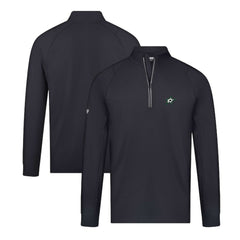Dallas Stars Levelwear Theory Insignia Core Quarter-Zip Pullover Top - Black | NHL Clearance