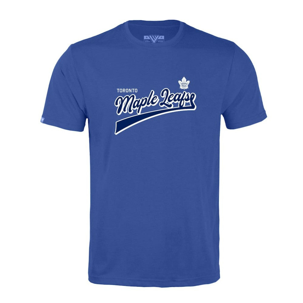 Toronto Maple Leafs Levelwear Richmond Retro Script T-Shirt - Blue | NHL discount