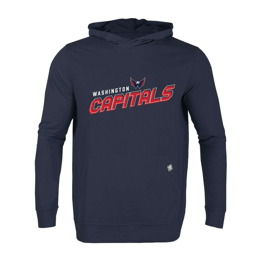 Washington Capitals Levelwear Relay Premier 2.0 Pullover Hoodie - Navy | NHL Lifestyle