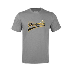 Pittsburgh Penguins Levelwear Youth Little Richmond Retro Script T-Shirt - Heather Gray | NHL near me