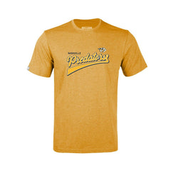 Nashville Predators Levelwear Youth Little Richmond Retro Script T-Shirt - Gold | NHL on sale
