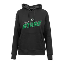 Dallas Stars Levelwear Women's Adorn Premier 2.0 Fleece Pullover Hoodie - Black | NHL on sale