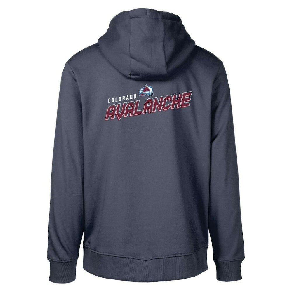 Colorado Avalanche Levelwear Podium Insignia Core Pullover Hoodie - Navy | NHL sale