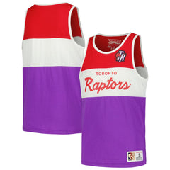 Mitchell & Ness Toronto Raptors Youth Hardwood Classics Special Script Tank Top Purple