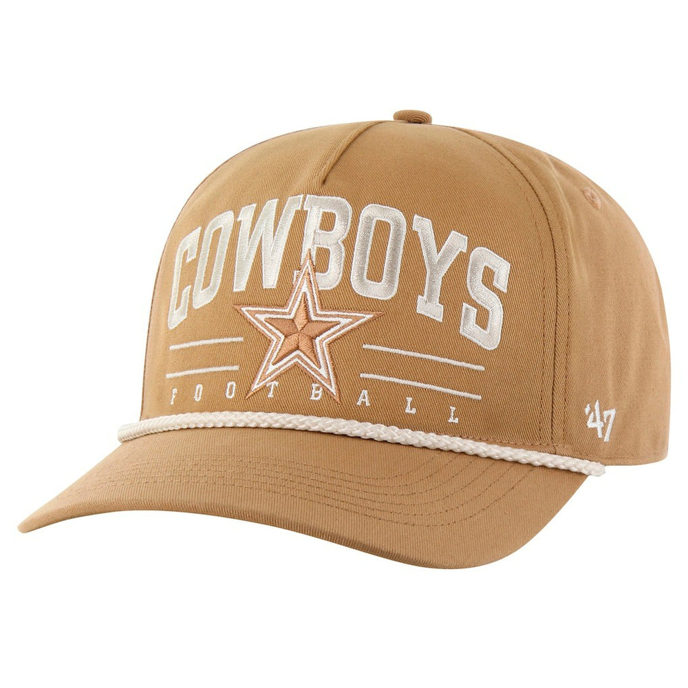 Dallas Cowboys '47 Roscoe Rope Hitch Adjustable Hat - Tan - 47 brand