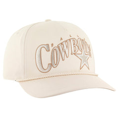 Dallas Cowboys '47 Wave Rope Hitch Adjustable Hat - Natural - 47 brand