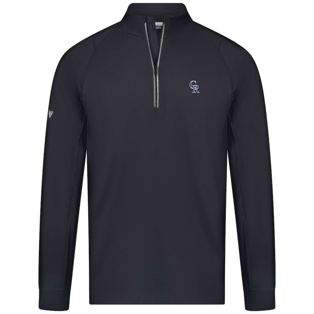 Colorado Rockies Levelwear Theory Insignia Quarter-Zip Pullover Discount