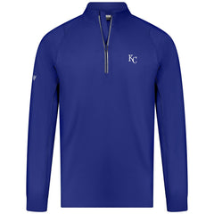 Kansas City Royals Levelwear Theory Insignia Quarter-Zip Pullover for sale