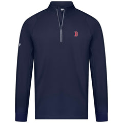 Boston Red Sox Levelwear Theory Insignia Quarter-Zip Pullover Outlet