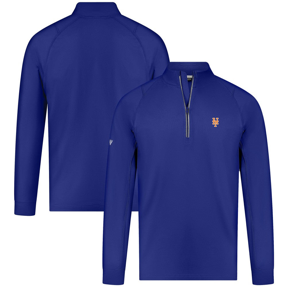 New York Mets Levelwear Theory Insignia Quarter-Zip Pullover Sale