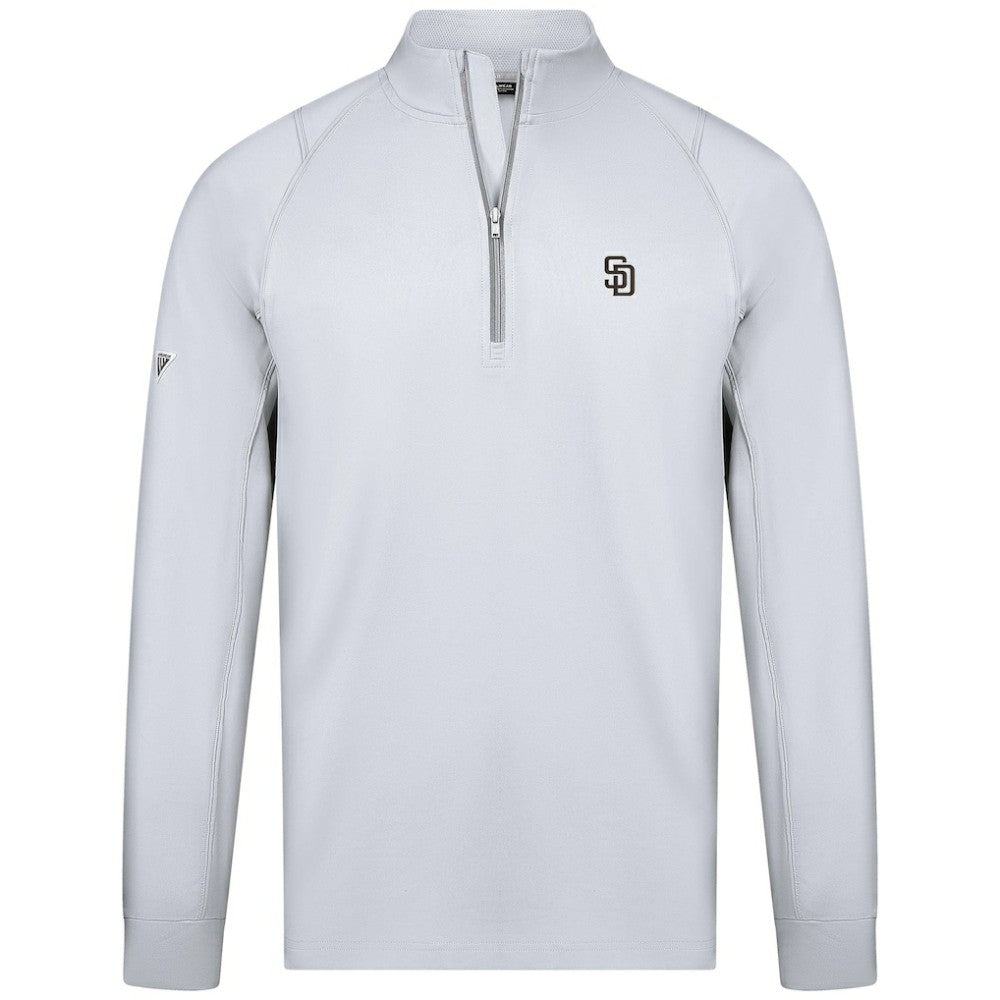 San Diego Padres Levelwear Theory Insignia Quarter-Zip Pullover for sale