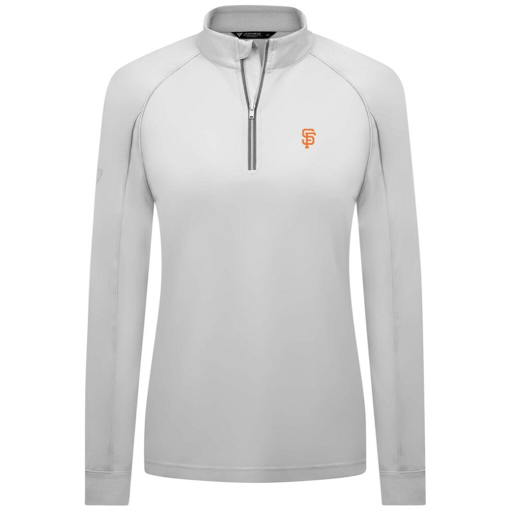 San Francisco Giants Levelwear Women's Kinetic Insignia Quarter-Zip Pullover Near Me