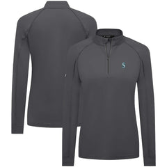 Seattle Mariners Levelwear Women's Kinetic Insignia Quarter-Zip Pullover Sale