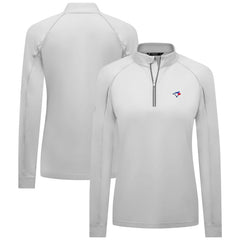 Toronto Blue Jays Levelwear Women's Kinetic Insignia Quarter-Zip Pullover Outlet