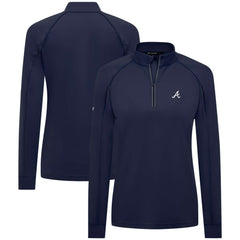 Atlanta Braves Levelwear Women's Kinetic Insignia Quarter-Zip Pullover Near Me