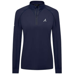 Atlanta Braves Levelwear Women's Kinetic Insignia Quarter-Zip Pullover Near Me