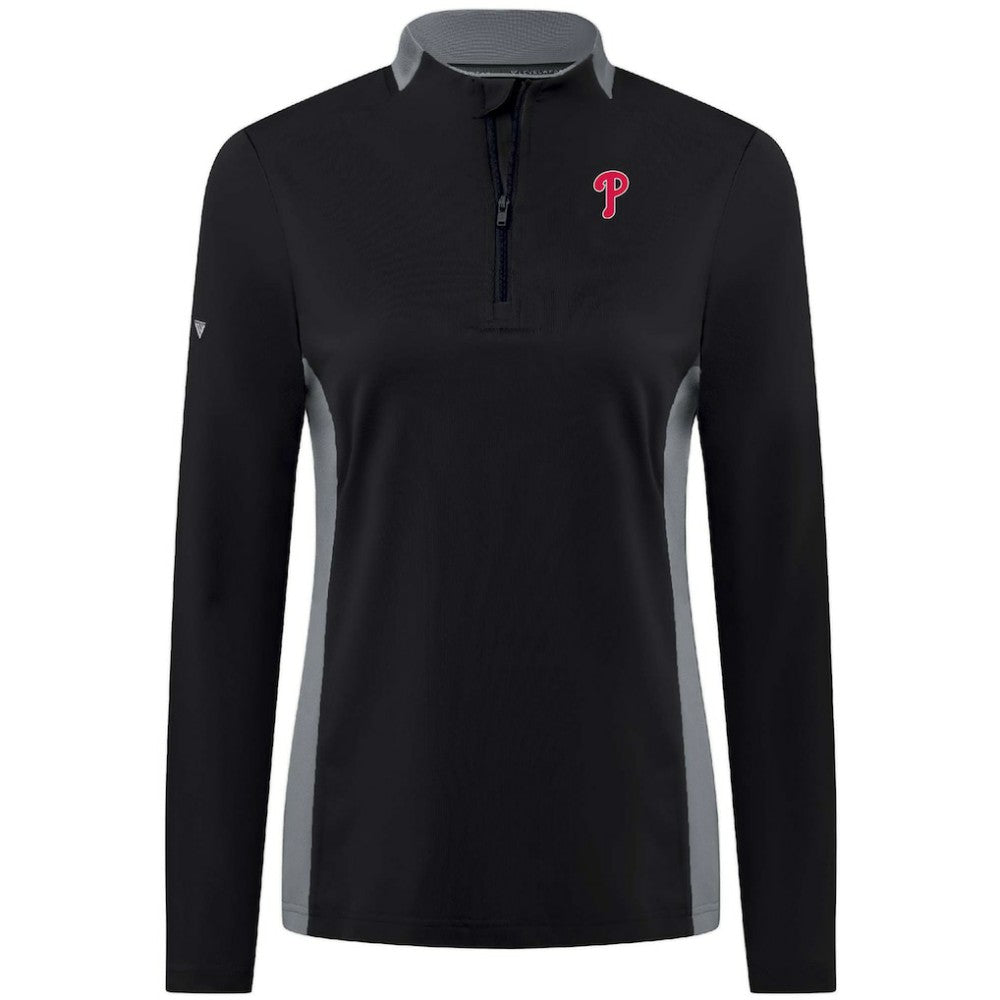 Philadelphia Phillies Levelwear Women's Moxie Insignia Quarter-Zip Pullover Near Me