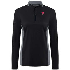 Philadelphia Phillies Levelwear Women's Moxie Insignia Quarter-Zip Pullover Near Me