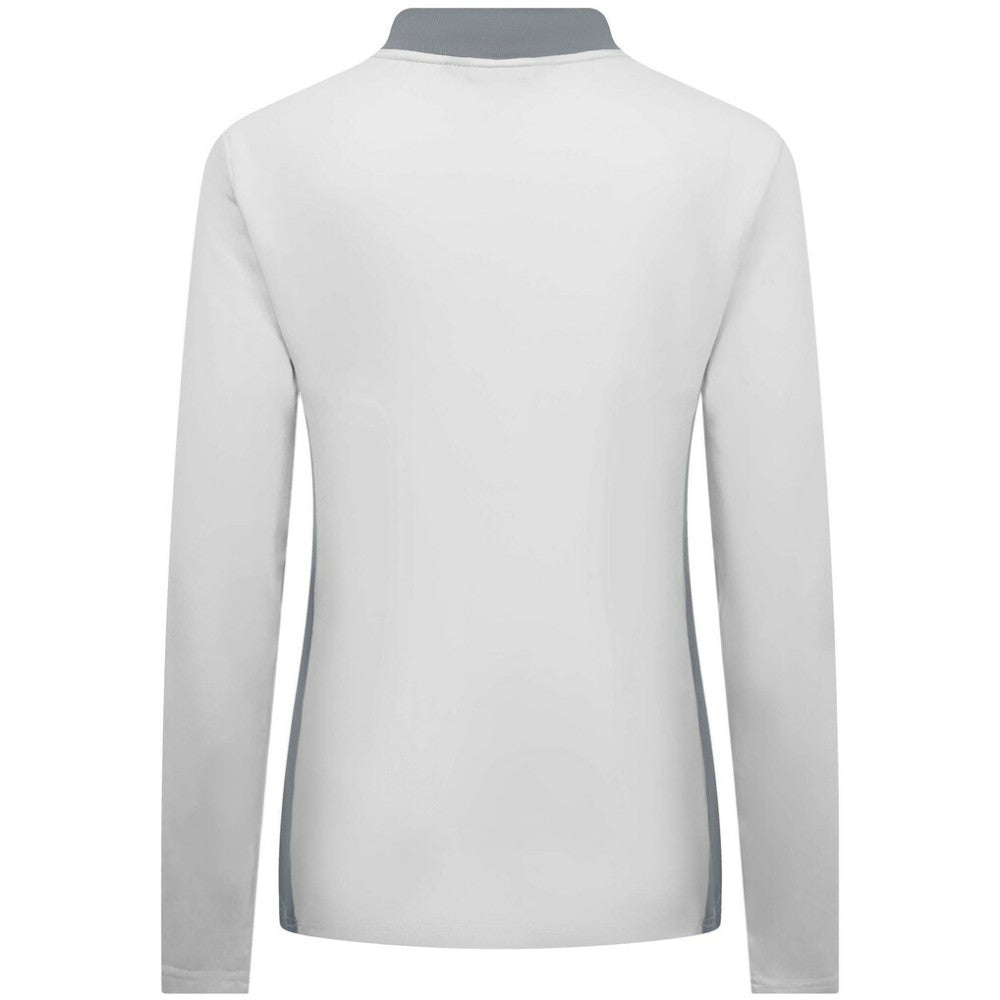 Chicago Cubs Levelwear Women's Moxie Insignia Quarter-Zip Pullover for sale