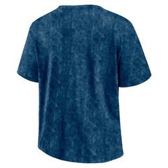 Seattle Kraken Fanatics Women's Faded Wash T-Shirt - Deep Sea Blue | Fanatics Lifestyle