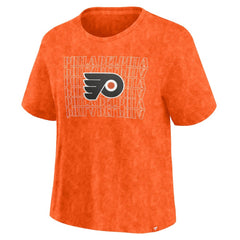 Philadelphia Flyers Fanatics Women's Faded Wash T-Shirt - Orange | Fanatics near me