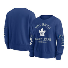 Toronto Maple Leafs Fanatics Women's Go Team Pullover Sweatshirt - Blue | Fanatics discount