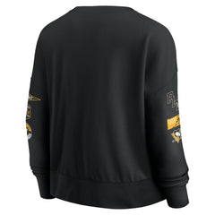 Pittsburgh Penguins Fanatics Women's Go Team Pullover Sweatshirt - Black | Fanatics Clearance