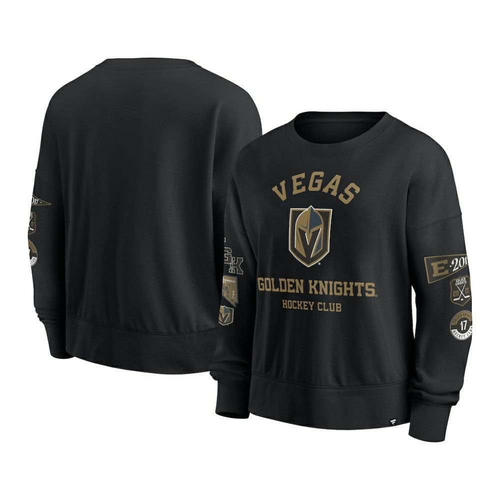 Vegas Golden Knights Fanatics Women's Go Team Pullover Sweatshirt - Black | Fanatics near me