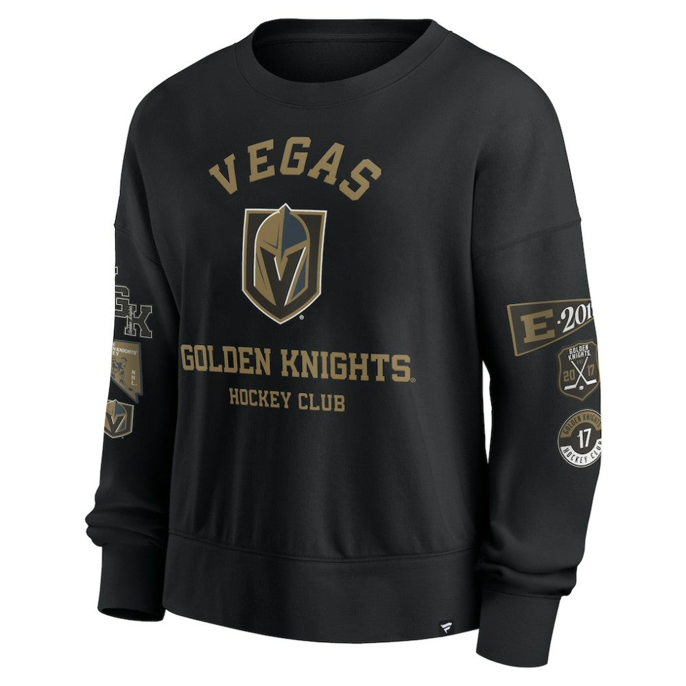 Vegas Golden Knights Fanatics Women's Go Team Pullover Sweatshirt - Black | Fanatics near me