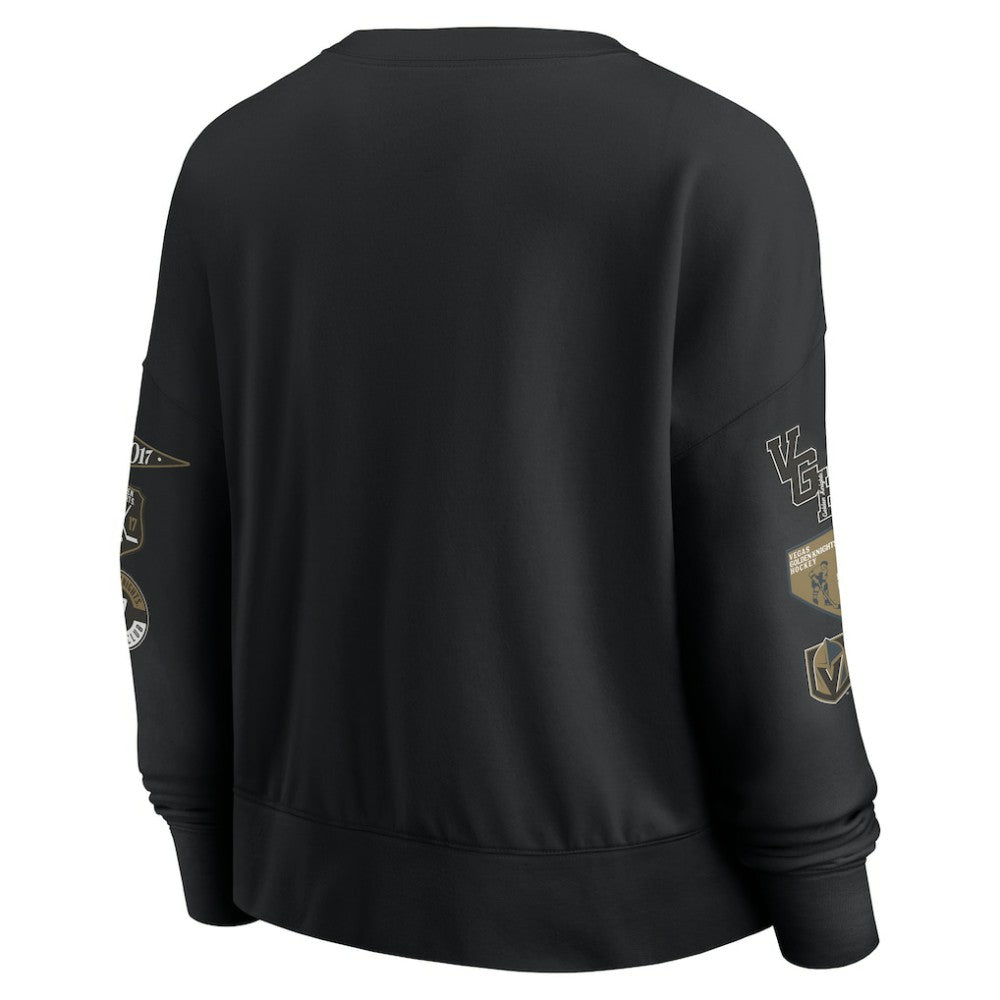 Vegas Golden Knights Fanatics Women's Go Team Pullover Sweatshirt - Black | Fanatics near me