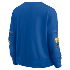 St. Louis Blues Fanatics Women's Go Team Pullover Sweatshirt - Blue | Fanatics sale
