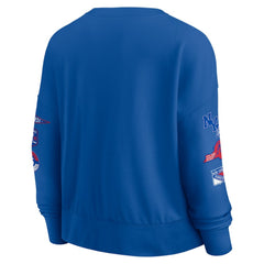 New York Rangers Fanatics Women's Go Team Pullover Sweatshirt - Blue | Fanatics online