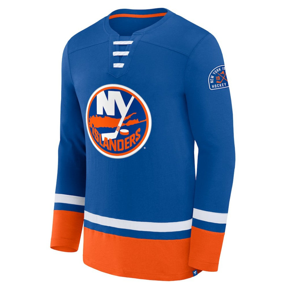New York Islanders Fanatics High Point Long Sleeve T-Shirt - Royal | Fanatics Clearance