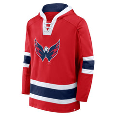 Washington Capitals Fanatics Inside Line Fleece Pullover Hoodie- Red | Fanatics sale