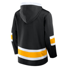 Boston Bruins Fanatics Inside Line Fleece Pullover Hoodie- Black | Fanatics near me