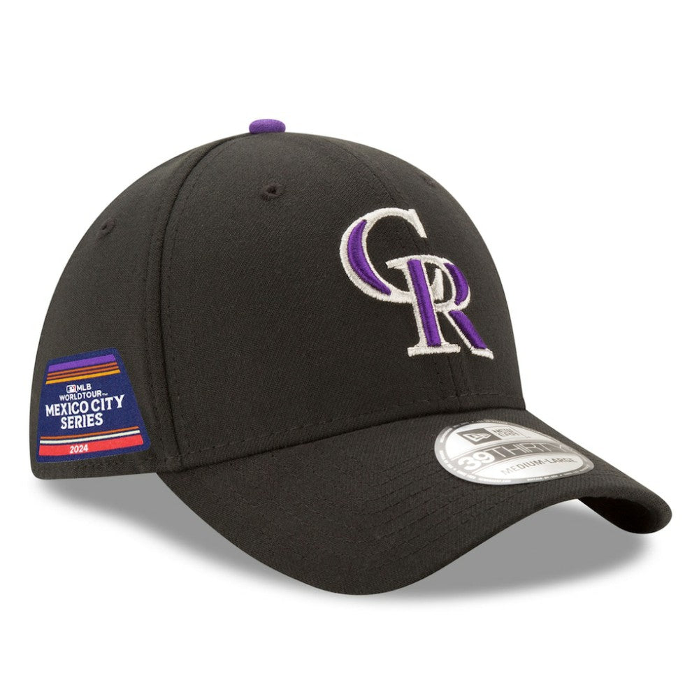Colorado Rockies New Era 2024 MLB World Tour Mexico City Series 39THIRTY Flex Hat Discount