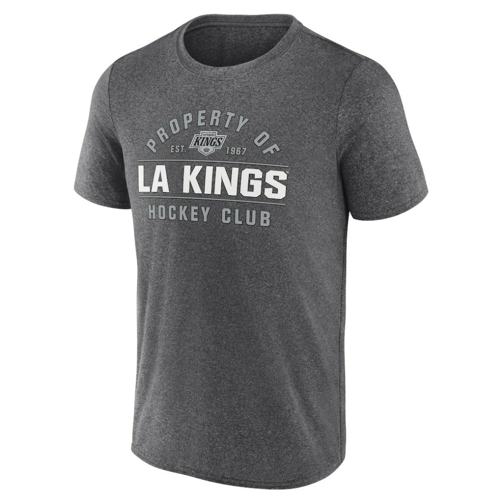 Los Angeles Kings Fanatics Property Of T-Shirt - Heather Charcoal | Fanatics on sale
