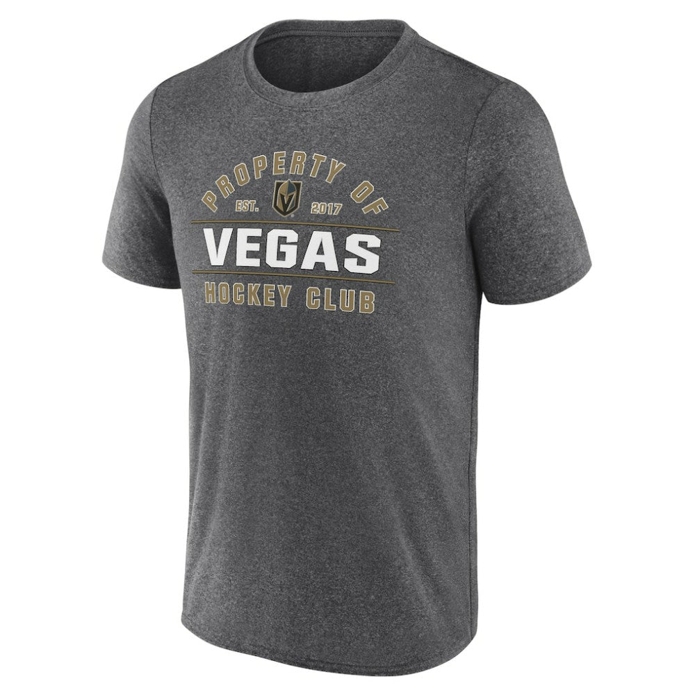 Vegas Golden Knights Fanatics Property Of T-Shirt - Heather Charcoal | Fanatics on sale