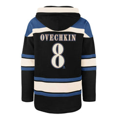 Alexander Ovechkin Washington Capitals '47 Player Name & Number Lacer Pullover Hoodie - Black | 47 brand online