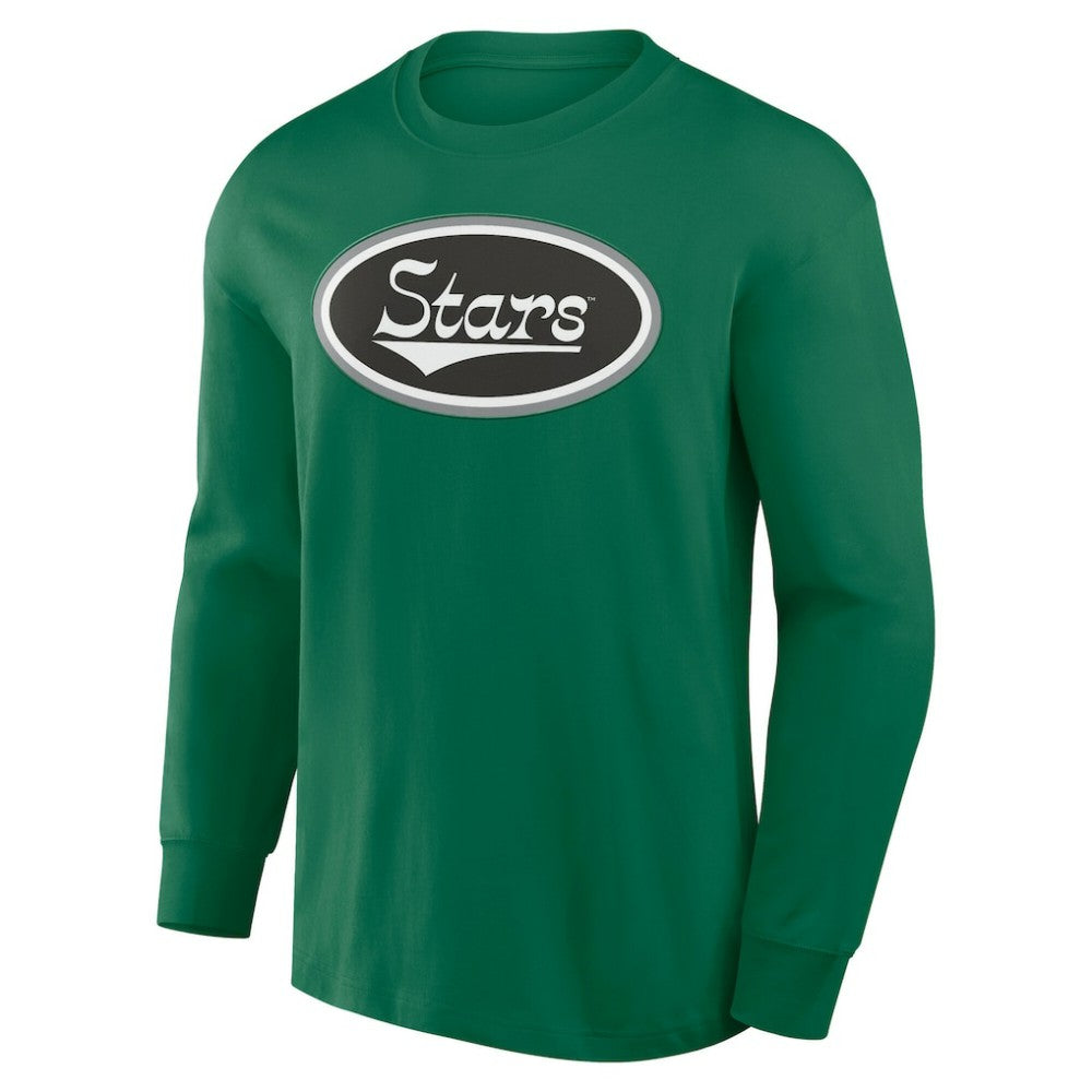 Dallas Stars Fanatics Rewind Long Sleeve T-Shirt - Kelly Green | Fanatics Lifestyle