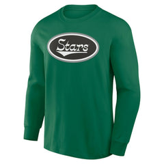 Dallas Stars Fanatics Rewind Long Sleeve T-Shirt - Kelly Green | Fanatics Lifestyle