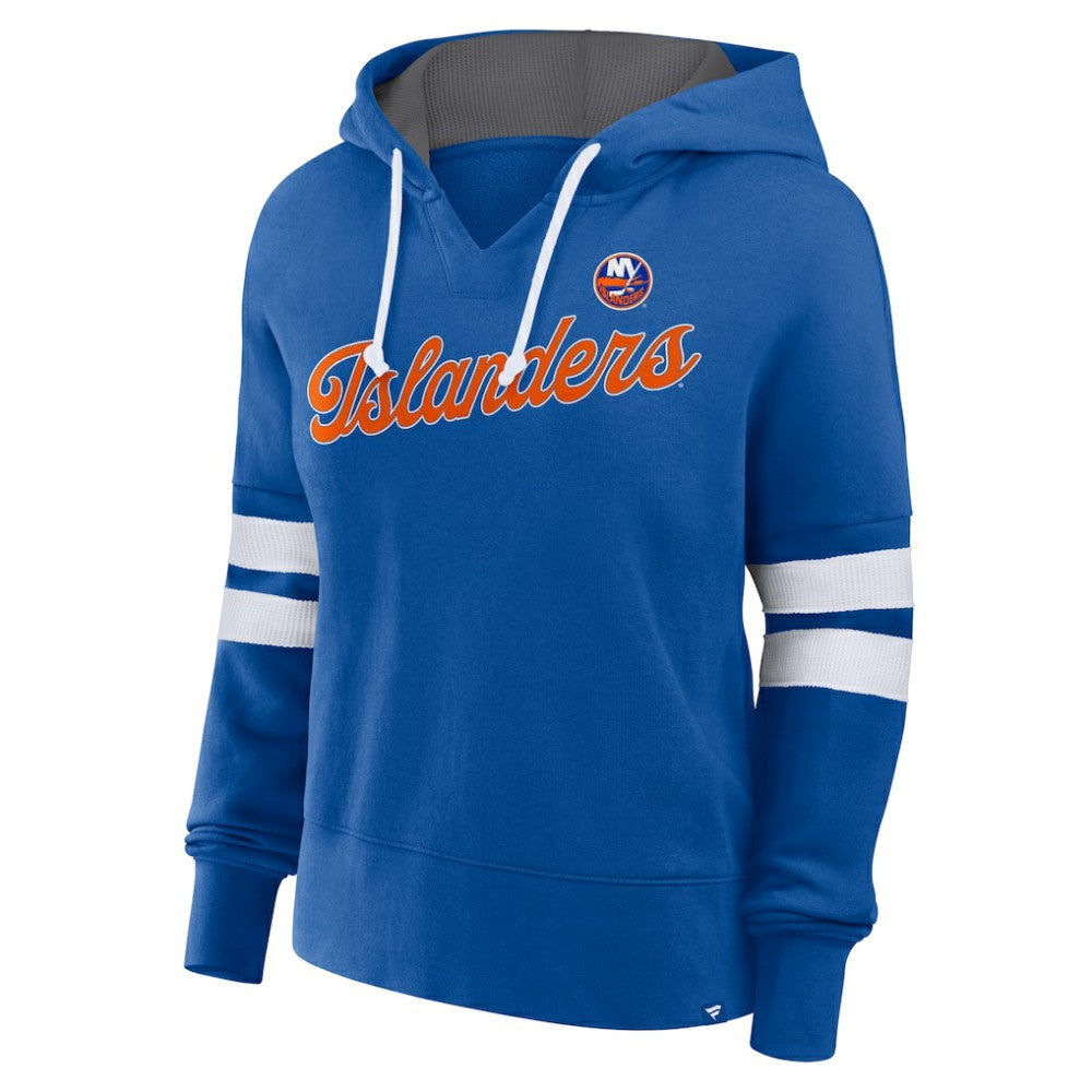 New York Islanders Fanatics Women's Oversized Seize Pullover Hoodie - Royal | Fanatics online