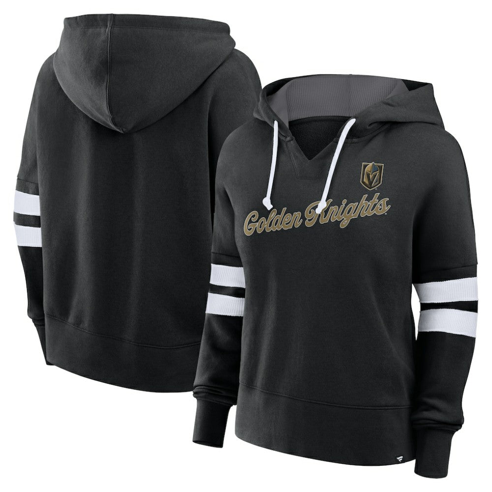 Vegas Golden Knights Fanatics Women's Oversized Seize Pullover Hoodie - Black | Fanatics Clearance