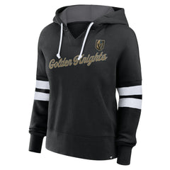 Vegas Golden Knights Fanatics Women's Oversized Seize Pullover Hoodie - Black | Fanatics Clearance
