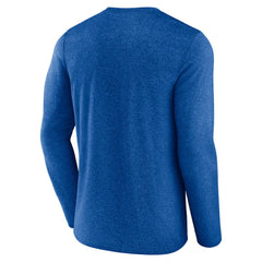 St. Louis Blues Fanatics Transition Long Sleeve T-Shirt - Heather Blue | Fanatics Lifestyle