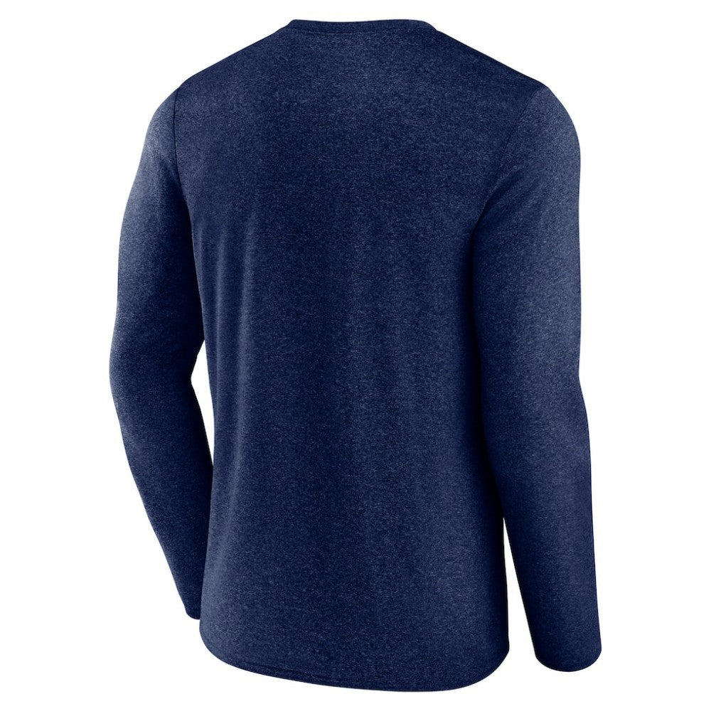 Seattle Kraken Fanatics Transition Long Sleeve T-Shirt - Heather Navy | Fanatics sale